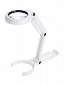 Лупа ручная, лупа настольная увеличительная с подсветкой Орбита OT-INL18